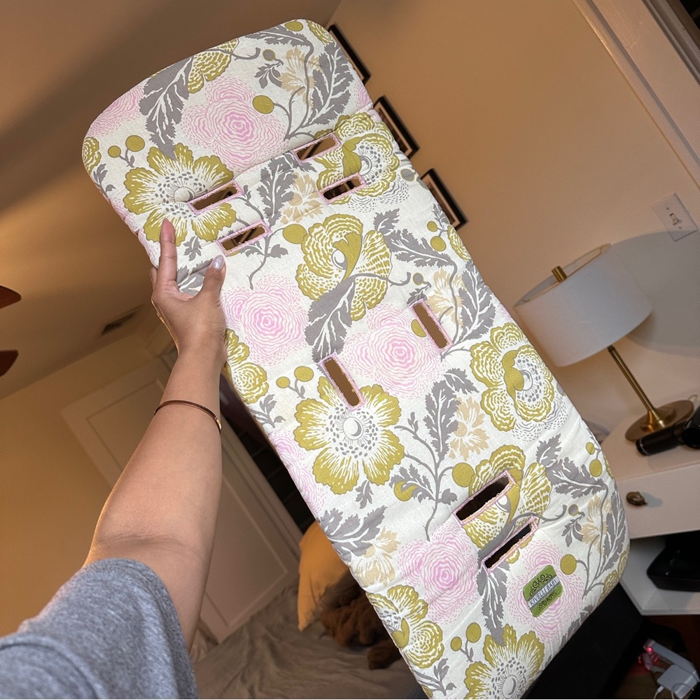 Floral Baby Stroller Cushion Liner